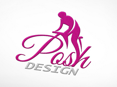 posh design 3d design illustration logo