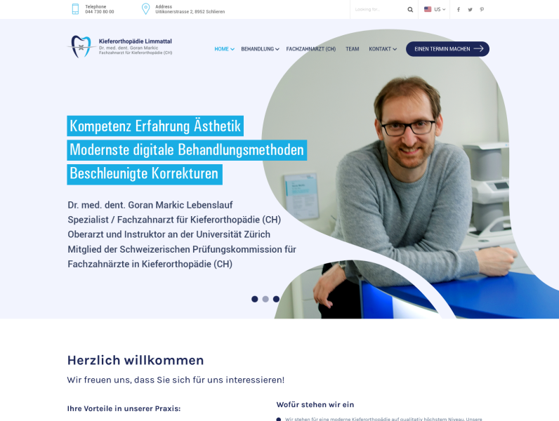 Doctor Website By Samiron On Dribbble