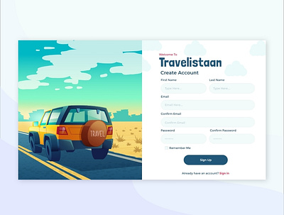 Sign Up Page sign up ui signup