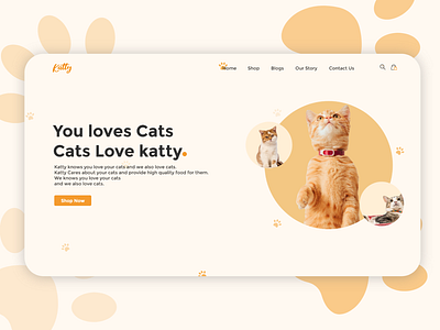 Katty | DAY 01 design ux uxui web