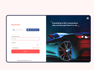 Car Own | Daily UI Challenge