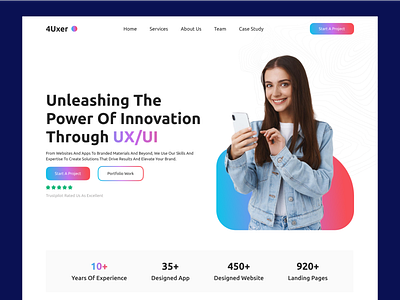 UX Agency Website | Jan 02