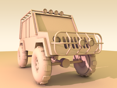 Jeep 3d c4d jeep