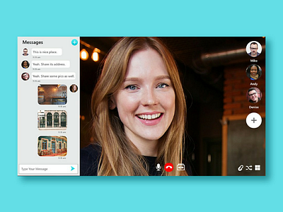 Live stream video chat broadcast interaction livestream ux design video chat