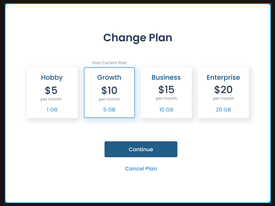 Price Plans on the website