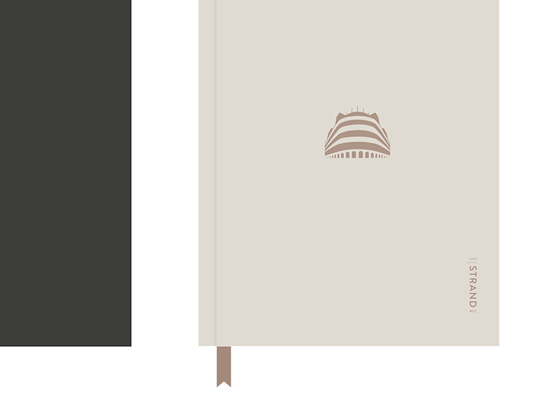 One Strand - Brand + Property Brochure branding brochure print design