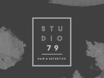 Rejected logo option for hair salon