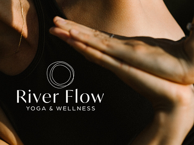 River Flow Yoga & Wellness brand identity branding design icon identity logo rebrand typography visual identity yoga yoga brand yoga identity yoga studio