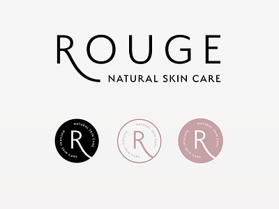 Rouge Logotype branding design identity label design logotype minimal natural print product simplicity skin care