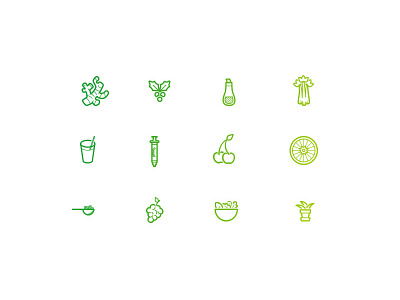 Glow Juicery - Illustrations