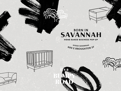 Branding elements branding childrens art crib design hatch harbour icons identity illustration line illustration oak tree savannah scribble