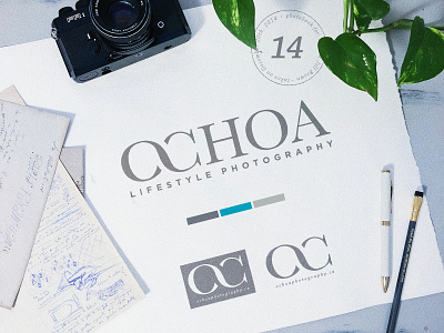 Ochoa branding badge badge design branding branding design camera identity infinity logo mock up monogram monogram design photo art photographer logo typography