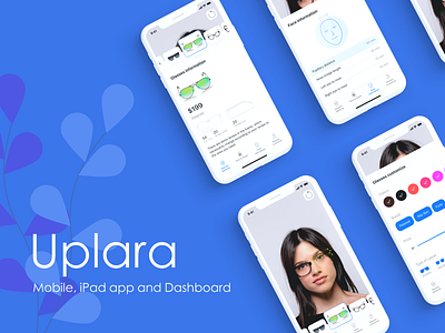 Uplara concept app - Mobile, iPad and Dashboard app concept design mobile ui ui design user interface ux ux design web