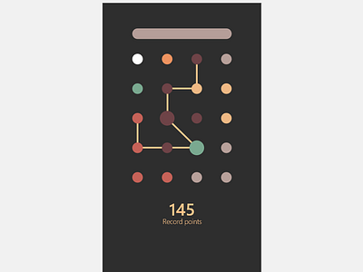 Dots App UI Concept app design illustration ui