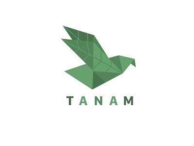 Tanam Logo android app bird branding farm farming logo logodesign mobile app plant tanam urban farming