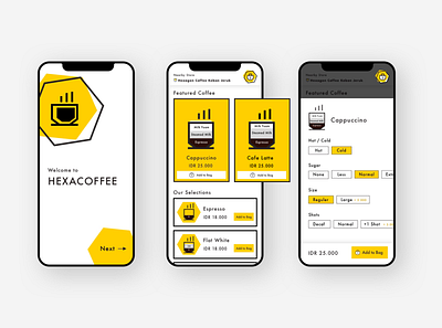 Coffee Ordering App android android app cafe coffee coffee shop coffeeshop ios mobile app mobile app design restaurant app uidesign