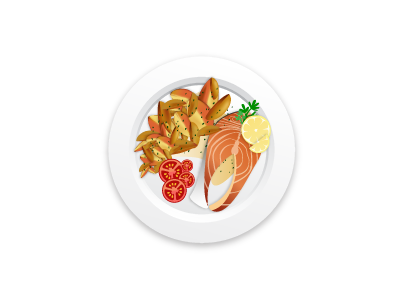 30 Days food challenge 30days food illustrator potato salomon
