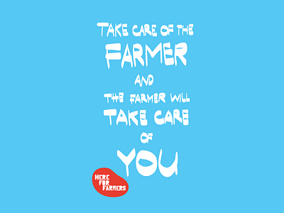 #HereForFarmers concept