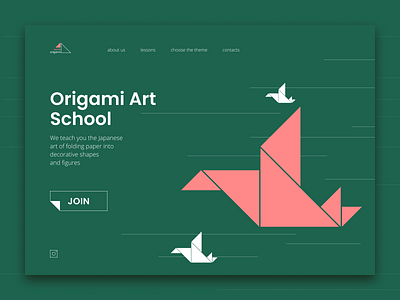 Shot Origami school