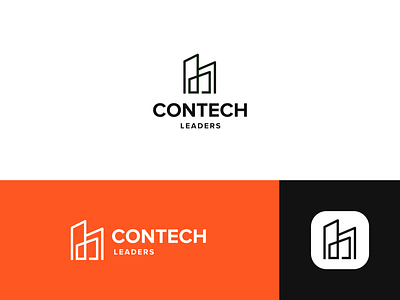 ConTech Logos branding clean logo logo design logodesign logos minimal minimal logo minimalist logo