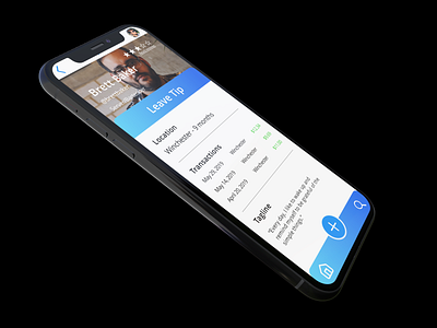 Tipsease Server Profile app branding clean design ios ios 13 ios app ios design minimal mobile sketch sketchapp tipsease ui ux