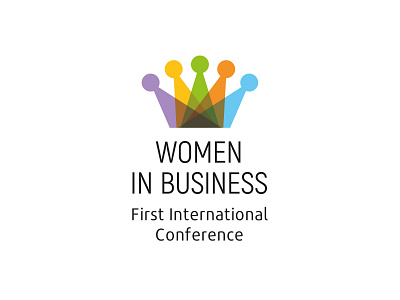 Women In Businesss Logo business conference logo