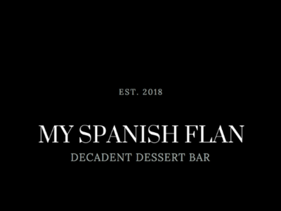My Spanish Flan Logo branding design icon logo