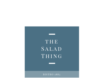 Salad Thing branding design icon logo