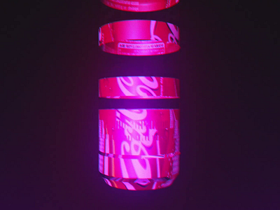Coke Can Slicing 3d animation 80s adobe after effects animation can cinema 4d cocacola coke maxon3d motion design motion graphics neon retro slicing effect vaporwave