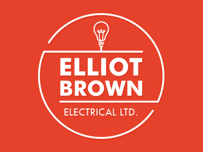 Elliot Brown Logo electrical logo logo design vector