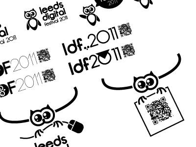 Leeds Digital Festival - Logo Competition competition leeds logl owl vector