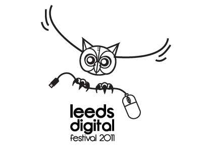 Leeds Digital Festival - Logo Competition - Next Steps competition leeds logo owl vector