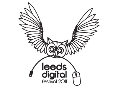 Leeds Digital Festival - Logo Competition - Next Steps competition leeds logo owl vector