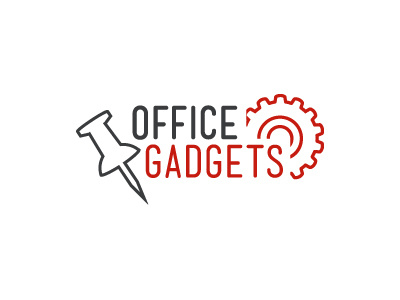 Office Gadget Logo idea 1 gadget logo office vector