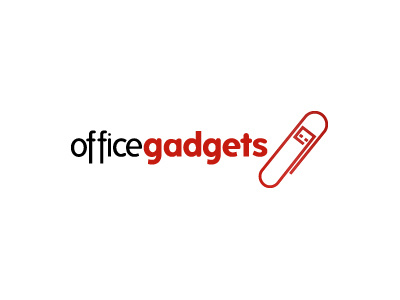 Office Gadget Logo idea 4 gadget logo office vector