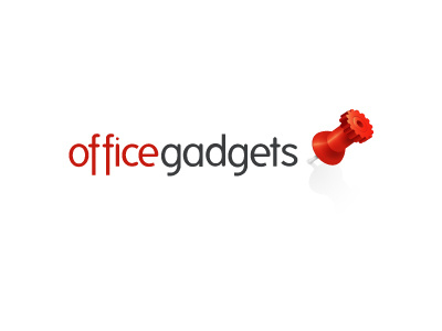 Office Gadget Logo idea 5 (chosen one) gadget logo office vector