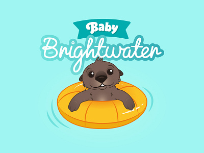 Baby Bright Water - Logo and Illustration