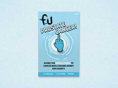 Prostate Cancer UK pin badge