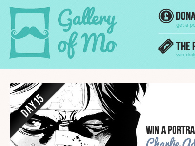 Gallery of Mo 2.Mo - Design gallery of mo moustache movember website design