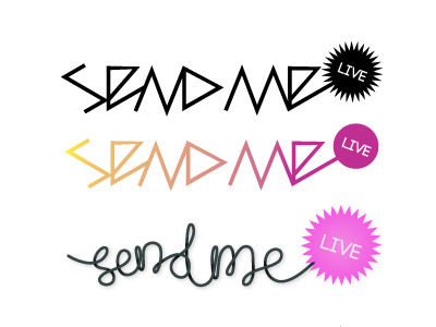 Send Me Live logo ideas 2 illustration logo vector