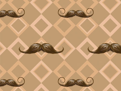 Mo' Background movember background repeat tash
