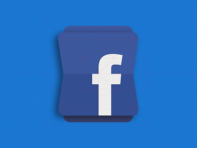 Facebook Icon Material Redesign
