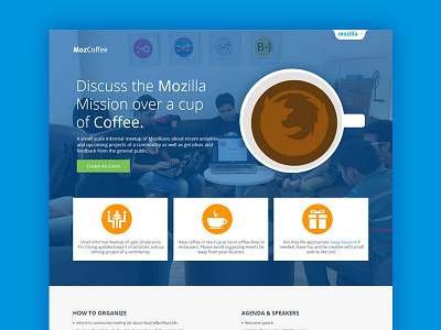 MozCoffee Landing Page Proposal