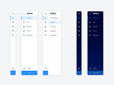 Menu Web App app design icons menu design ui ux web