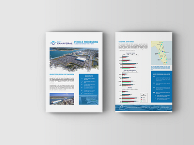 Port Infographic and Flyer