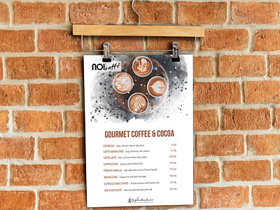 Coffee Menu Design