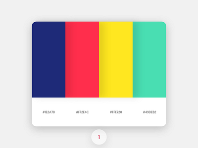 Color Pallete #1 awesome color color color inspiration color palette design mrpugo ui ux