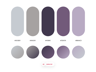 Dopely Colors #62 colors dopely palette ui ux