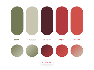 Dopely Colors #81 colorplaette gradient palette