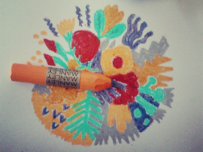 Colouring flowers